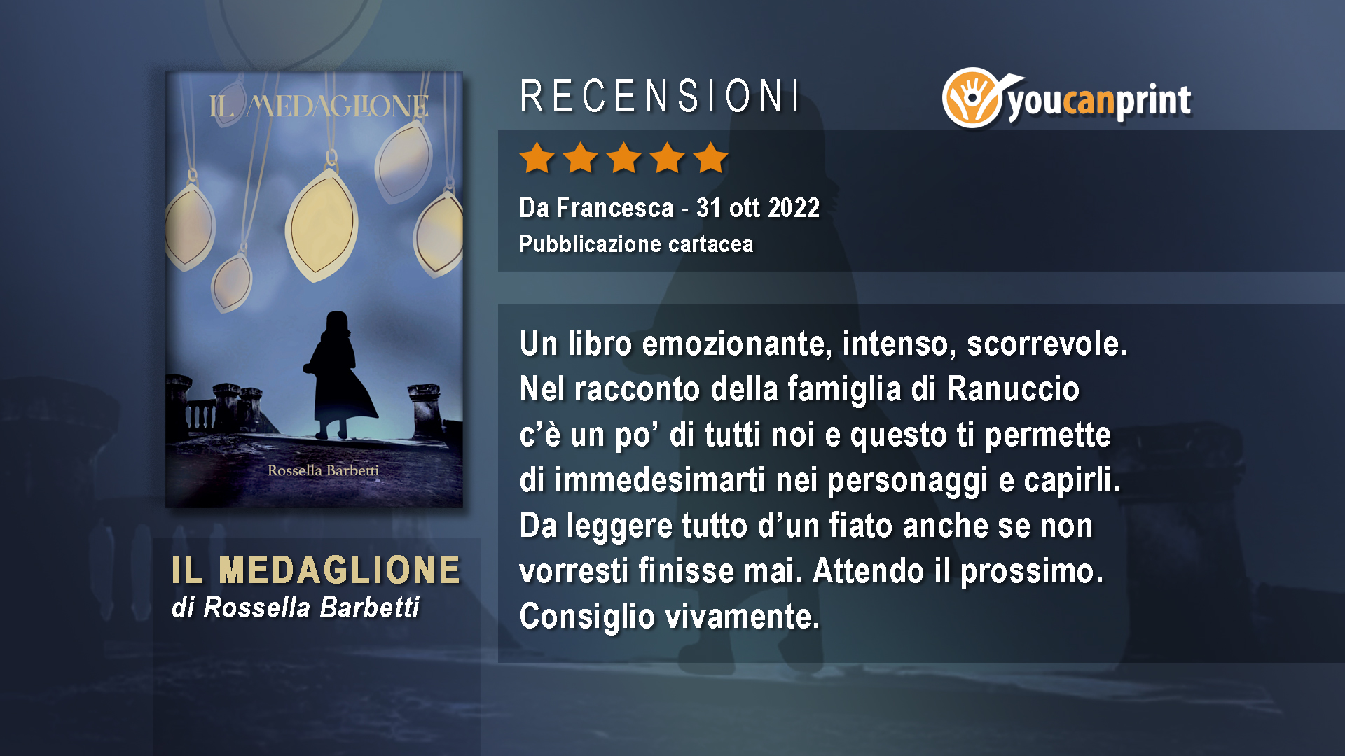 Recensione 8 Libro Rossella