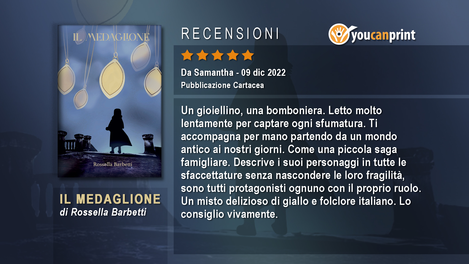 Recensioni Libro 15 - Samantha